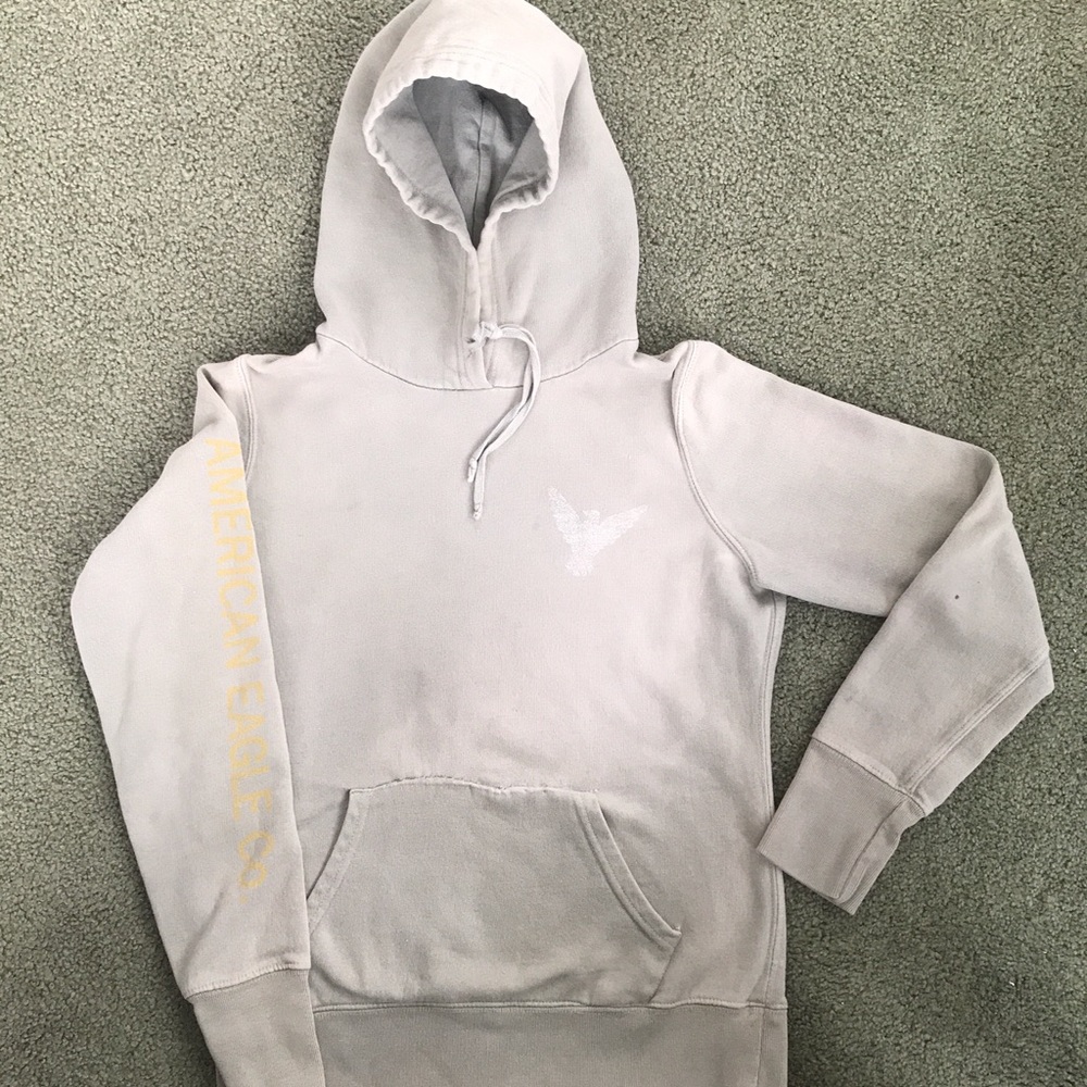 AE unisex distressed hoodie American Eagle MEDIUM